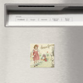 Children Oaster Bunny Basket Farbige Eier Magnet (In Situ (Geschirrspüler))
