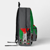 Children of Gaza Painting Palestine Flag  Bedruckter Rucksack (Links)