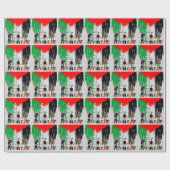 Children of Gaza Painting Palestine Flag Geschenkpapier (Flach)