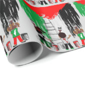 Children of Gaza Painting Palestine Flag Geschenkpapier (Rolleneckpunkt)