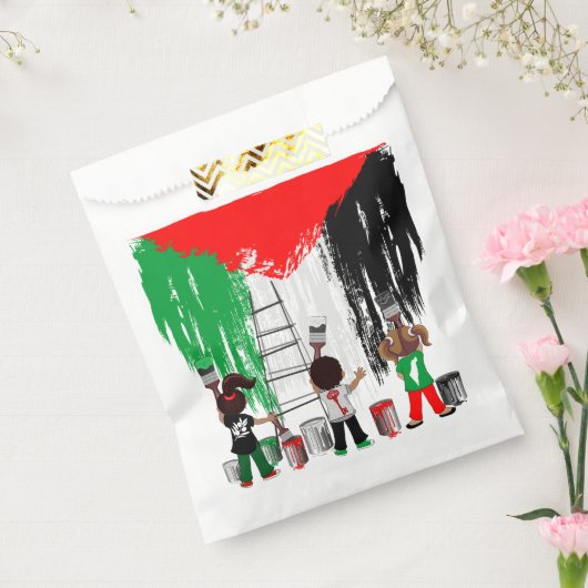 Children of Gaza Painting Palestine Flag Geschenktütchen (Versiegelt)