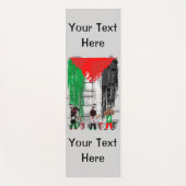 Children of Gaza Painting Palestine Flag Yogamatte (Vorderseite)