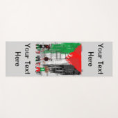Children of Gaza Painting Palestine Flag Yogamatte (Vorderseite (Horizontal))