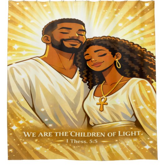 Children of Light Duschvorhang (Vorderseite)