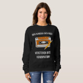 Children of the 90s  cassette and pencil sweatshirt (Vorne ganz)