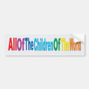 Children of the World Autoaufkleber