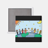 Children of the World Magnet (Vorderseite/Rückseite)