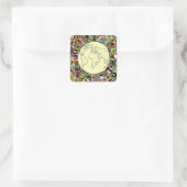 Children of the World Quadratischer Aufkleber (Tasche)