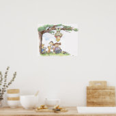 Children reading books poster (Küche)