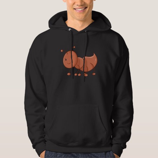 Children s Creepy Crawly Ant Hoodie (Vorderseite)