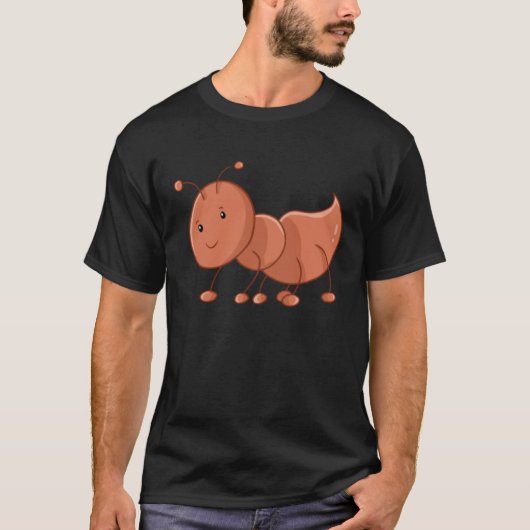 Children s Creepy Crawly Ant T-Shirt (Vorderseite)