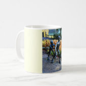 Children Skaten art Kaffeetasse (Vorderseite Links)