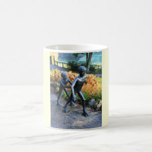 Children Skaten art Kaffeetasse