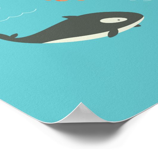 Children World Map mit Illustration Value Poster (Ecke)