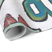 Childrens Alphabet Geschenkpapier (Rolleneckpunkt)