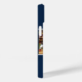 Children's Baseball Team Photo Collage Blue Case-Mate iPhone Hülle (Rückseite / Rechts)