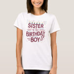 Children's Birthday Child's Sister Gift  T-Shirt<br><div class="desc">Children's Birthday Child's Sister Gift</div>