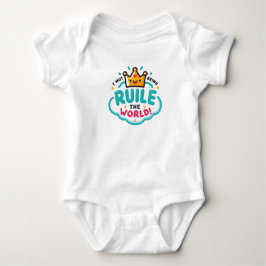 Children's bodysuit with a funny inscription baby strampler