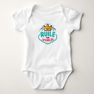 Children's bodysuit with a funny inscription baby strampler