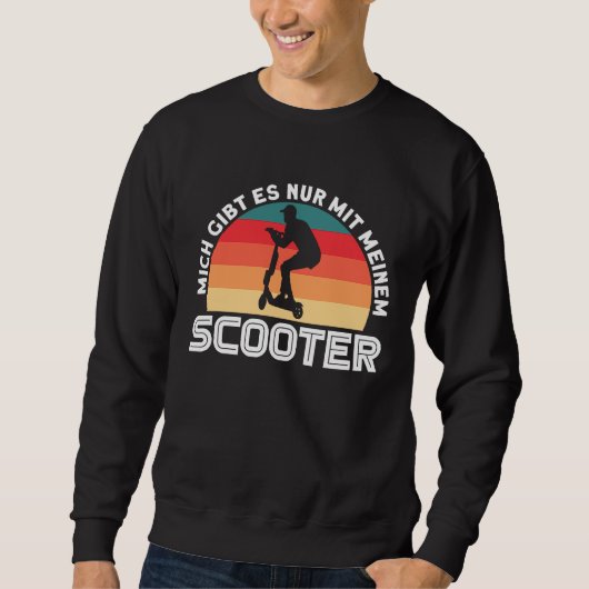 Children's & Boys' Scooter Sweatshirt (Vorderseite)