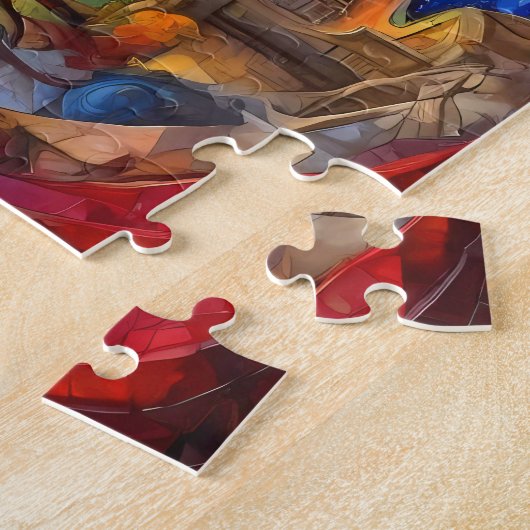 Childrens Colorful Dinosaurier Puzzle (Seite)