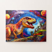 Childrens Colorful Dinosaurier Puzzle (Horizontal)