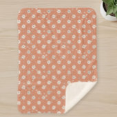 Children's Cover with Daisy Floral Pattern Sherpadecke