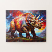 Childrens Dinosaur Mosaic Puzzle (Horizontal)
