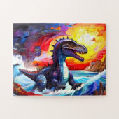Childrens Dinosaur Puzzle (Horizontal)