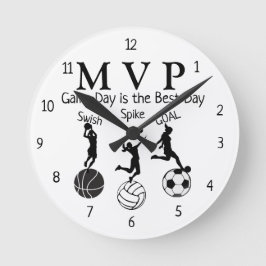 Children's Expression Collection- Runde Wanduhr