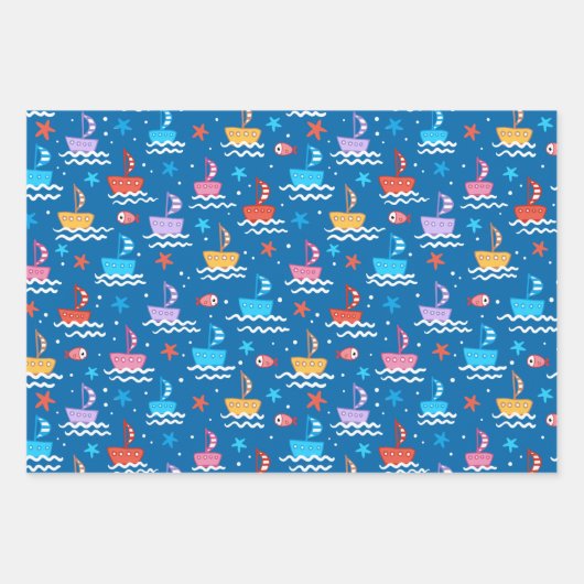 Children's Geschenkpapier Set (Vorderseite 2)