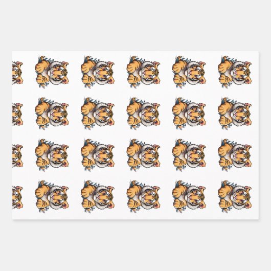 Children's Geschenkpapier Set (Vorderseite)