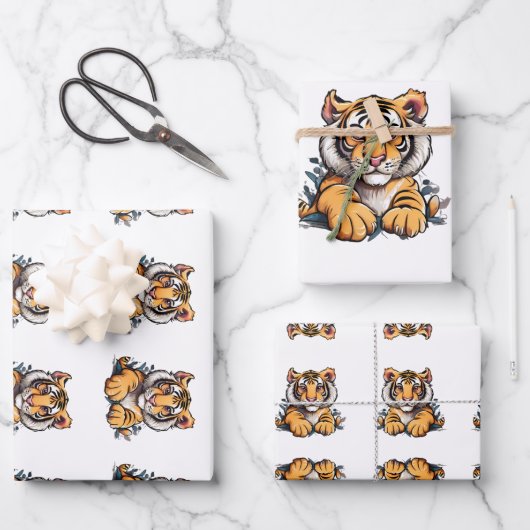 Children's Geschenkpapier Set (Vorderseite)