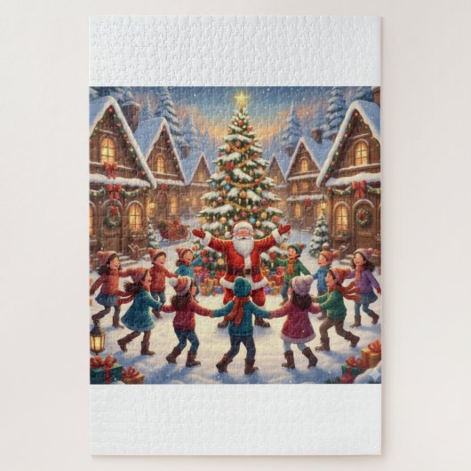 Children's Holiday Art Puzzle (Vertikal)