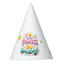 Children's Party Hat with a funny inscription