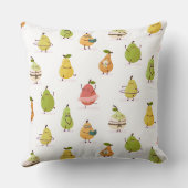 Children's pattern of fun pears kissen (Rückseite)