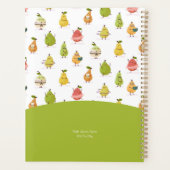 Children's pattern of fun pears planer (Rückseite)