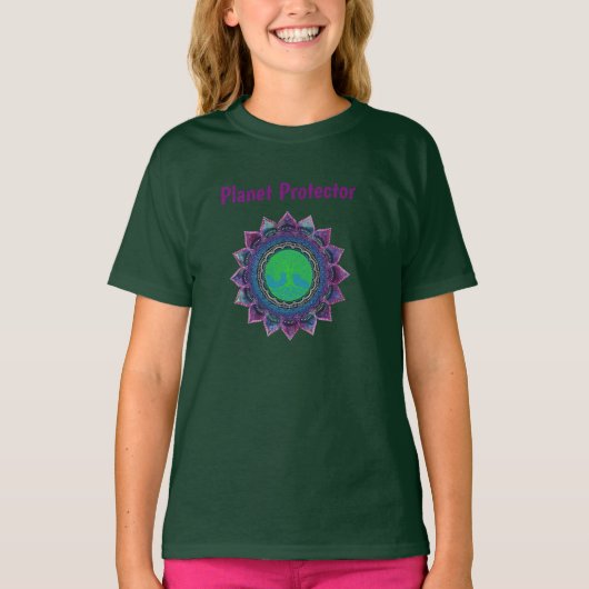 Children's Planet Protector Tee shirt (Vorderseite)