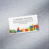 Children's Play Therapist Toys Kids Psychologist Magnetische Visitenkarte (Beispiel)