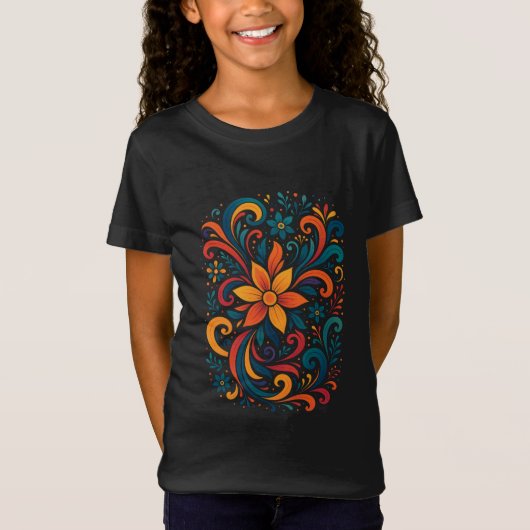 Children's T-shirt with a wonderful" design, beaut (Vorderseite)