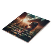 CHILD'S MORNING PRAYER TILE FLIESE (Seite)