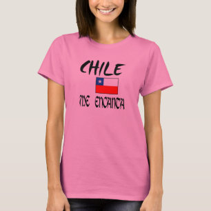 Chile1 T - Shirt de Dama "Chile ich encanta" +