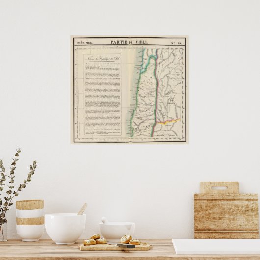 Chile Argentinien 29 Poster (Küche)
