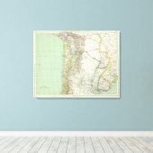 Chile, Argentinien Leinwanddruck (Insitu (Holzboden))