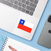 Chile Aufkleber (Laptop mit iPhone)