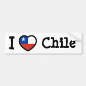 Chile Autoaufkleber (Vorne)