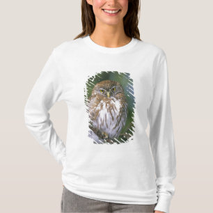 Chile, Aysen. Juvenile Autral Pygmy Owl T-Shirt