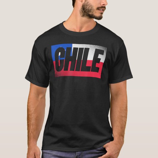 Chile Bekleidung Niedliche Chilenen Design T-Shirt (Vorderseite)