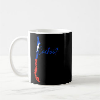 Chile Cachai chilenische Flag Slang Pride Vintag C Kaffeetasse