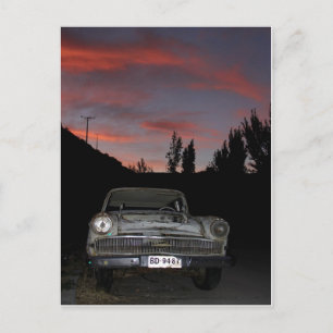 Chile Chico Sunset Postkarte